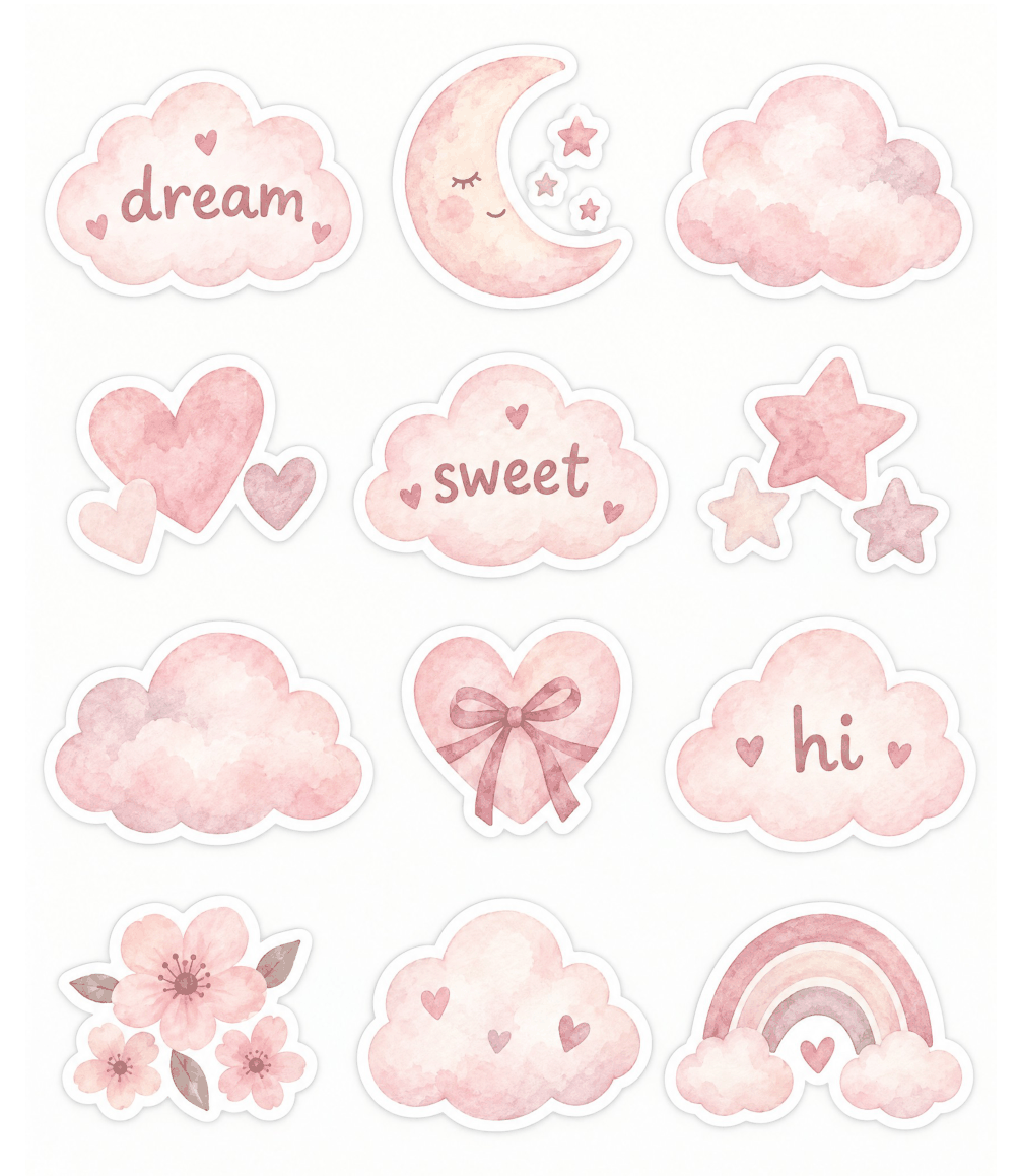 Preview of the first page of Clouds & moons